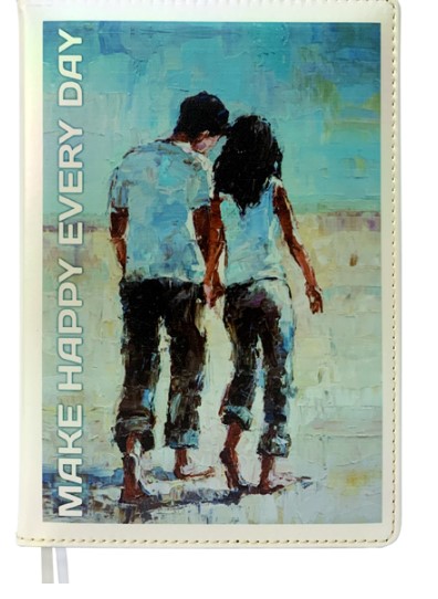 Ежедневник недатированный 'deVENTE.Couple', А5 , 320 стр , белая бумага, 2234479