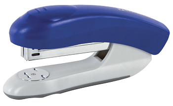 Степлер №24/6, 26/6 BRAUBERG "Original", до 25 листов, синий, 222534