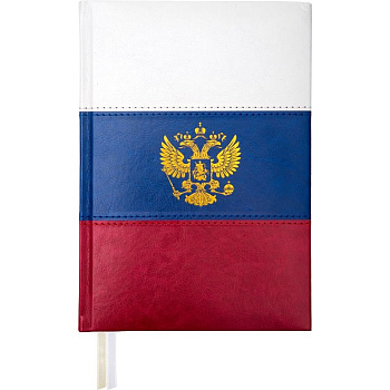 Ежедневник недатированный "deVENTE. Flag" A5 272 стр, кремовая бумага 70 г/м² в линейку, 2234700